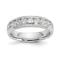 High-Quality 14K White Gold 9-Stone Diamond Band - 7/8 Carat, Stylish Value!-1