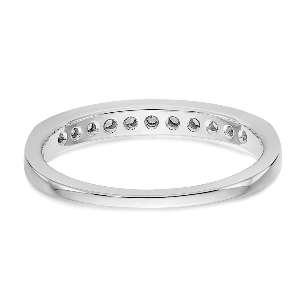 Buy Exclusive 14K White Gold Diamond Channel Band - 1/3 Carat, Stylish Design