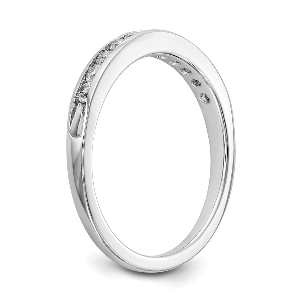 Buy Exclusive 14K White Gold Diamond Channel Band - 1/3 Carat, Stylish Design