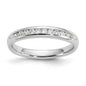 High-Quality 14K White Gold 11-Stone Diamond Band | Stylish 1/4 Carat Value-1