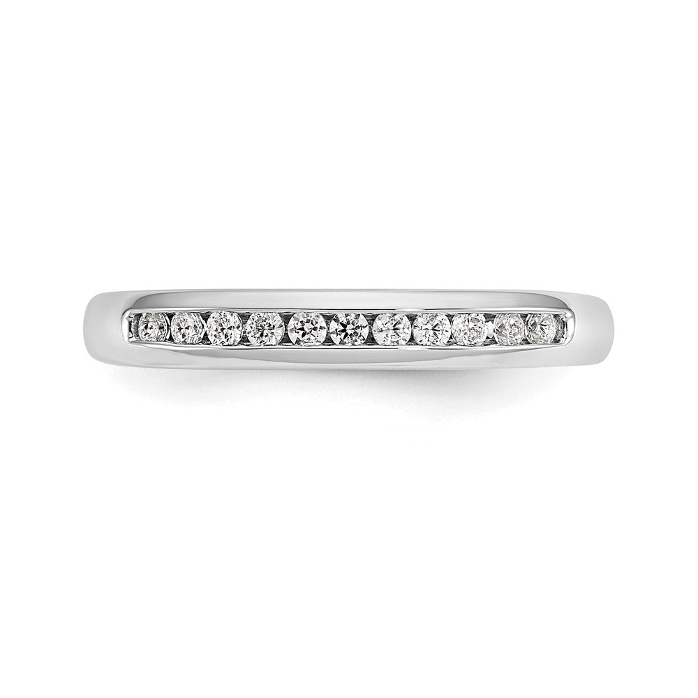 Exclusive 14K White Gold Diamond Band - 1/6 Carat, Stylish Value Jewelry