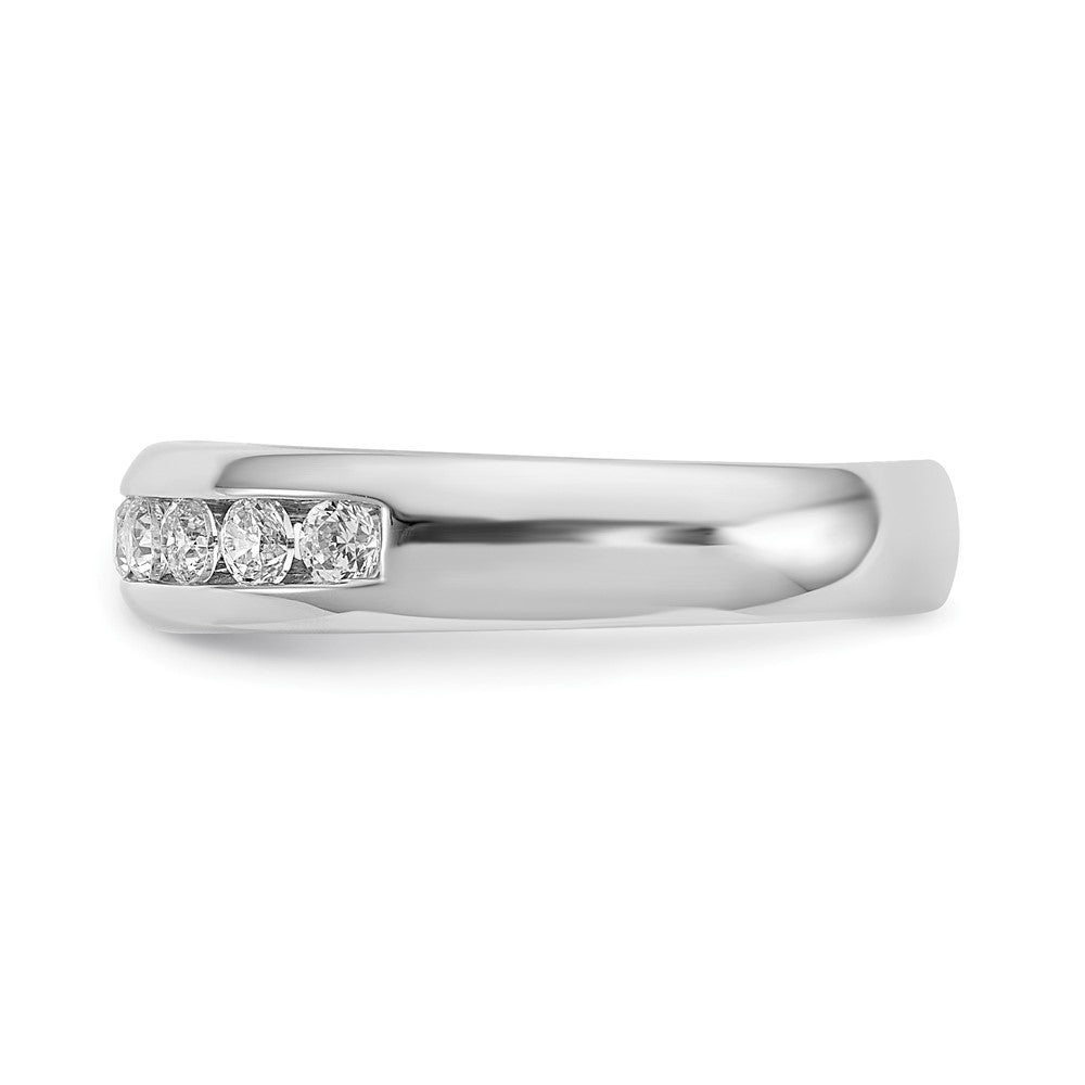 Buy Exclusive 14K White Gold 11-Stone Diamond Band, 1/2 Carat Value!