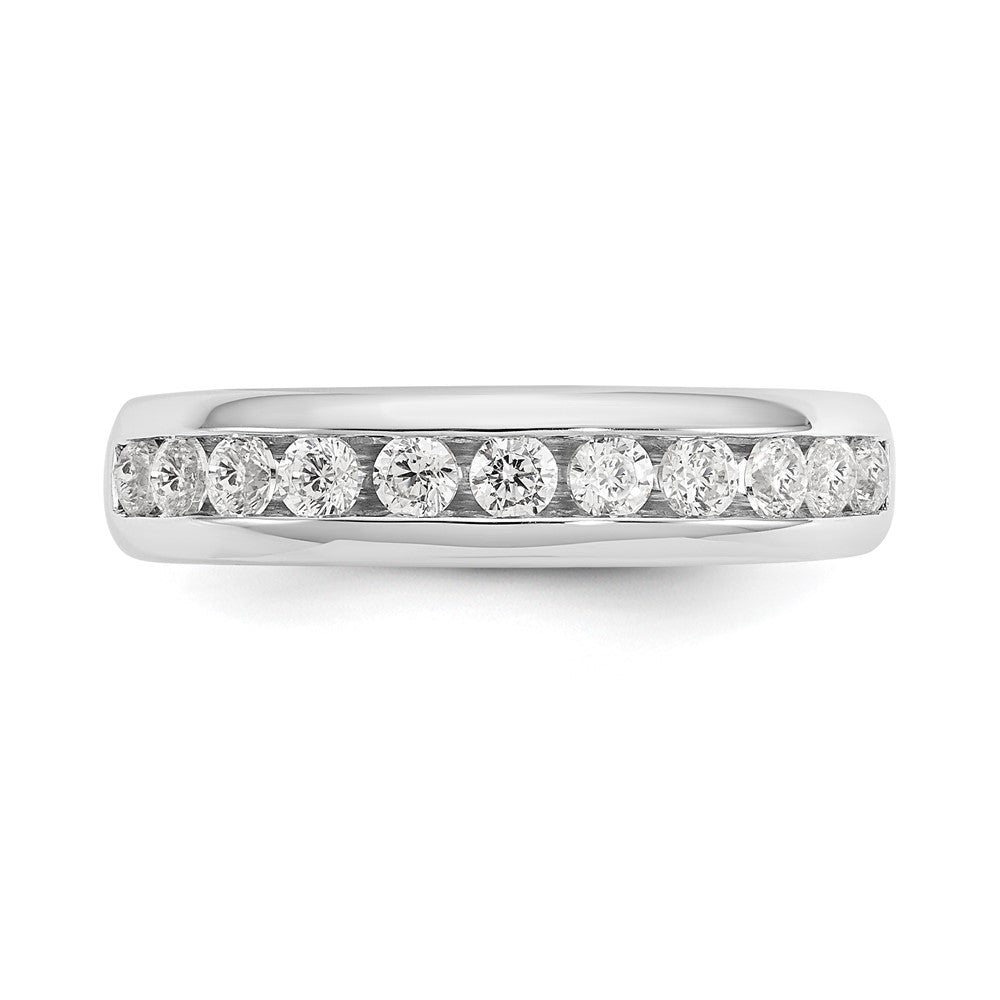 Buy Exclusive 14K White Gold 11-Stone Diamond Band, 1/2 Carat Value!