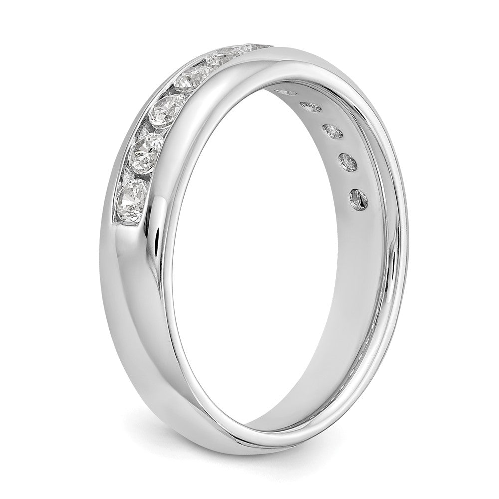 Buy Exclusive 14K White Gold 11-Stone Diamond Band, 1/2 Carat Value!