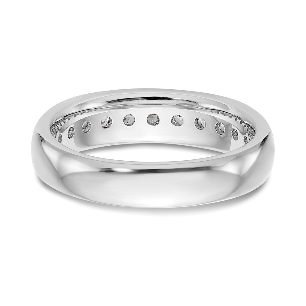 Buy Exclusive 14K White Gold 11-Stone Diamond Band - 3/4 Carat Luxury Value