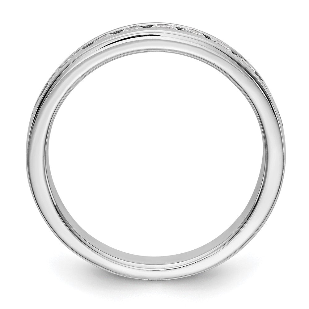 Buy Exclusive Platinum 11-Stone 1/2 Carat Round Diamond Band - Stylish Value