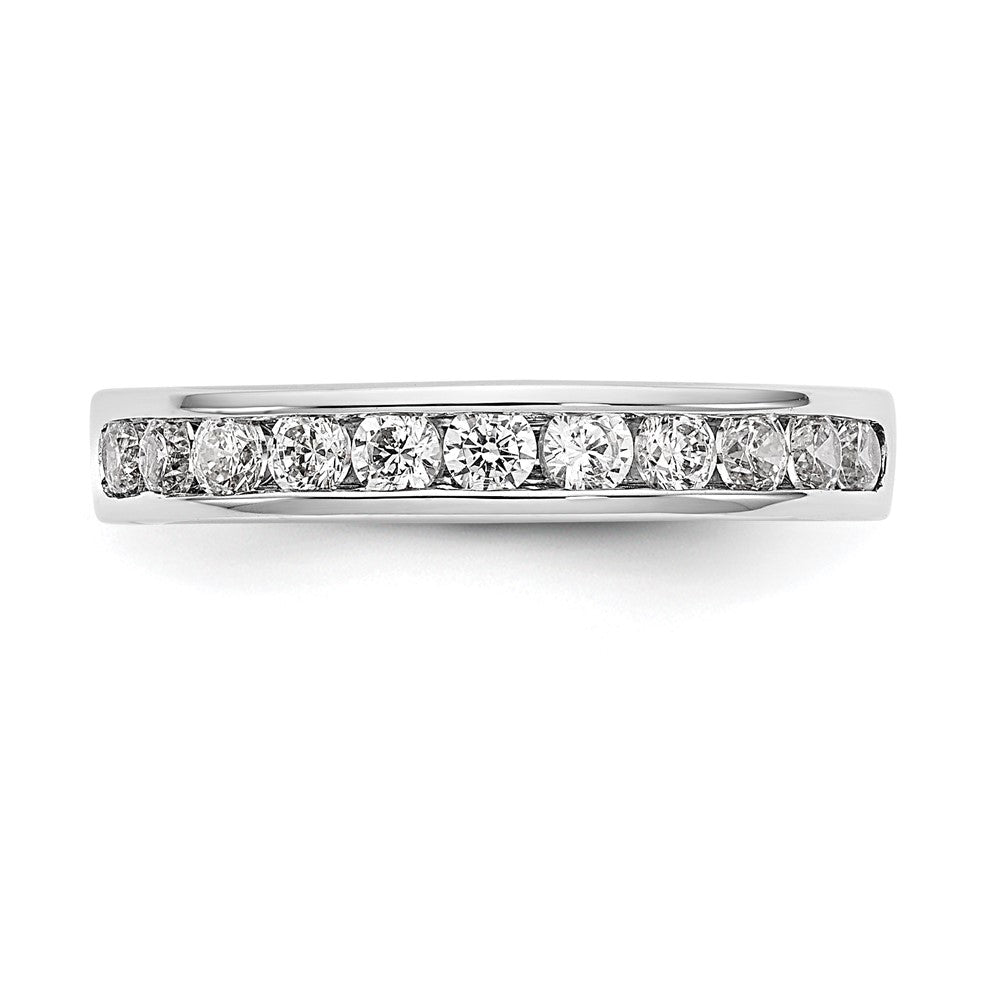 Buy Exclusive Platinum 11-Stone 1/2 Carat Round Diamond Band - Stylish Value