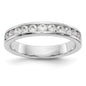 Buy Exclusive Platinum 11-Stone 1/2 Carat Round Diamond Band - Stylish Value-1
