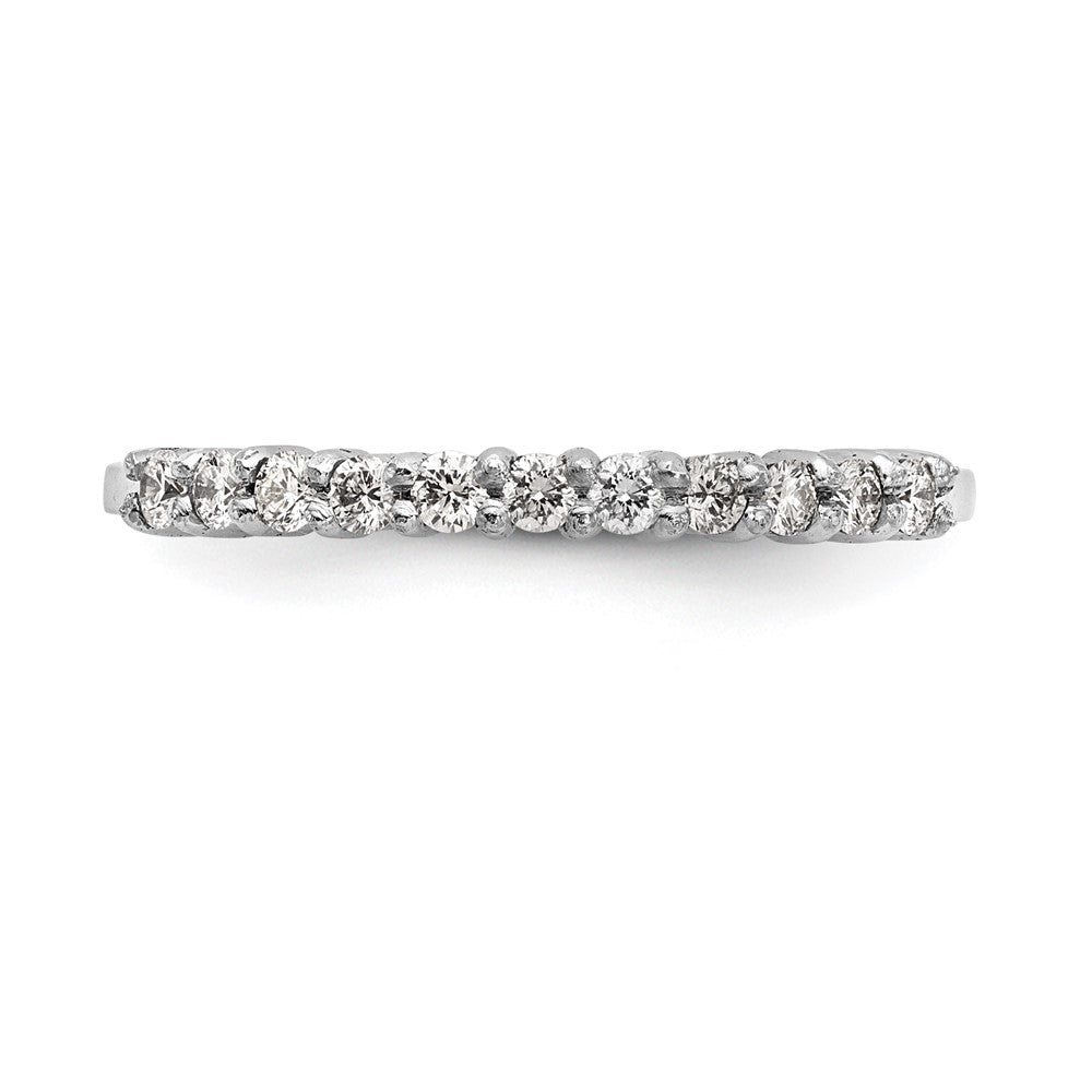 High-Quality 11-Stone Platinum Wedding Band Setting for 1.6mm Stones