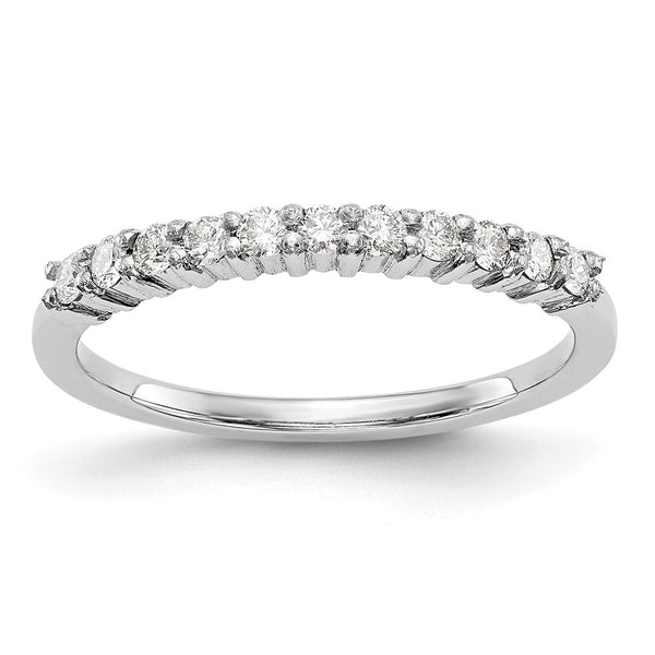 11-Stone Platinum Wedding Band Setting for 1.6mm Stones