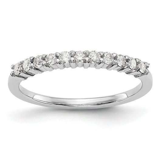 High-Quality 11-Stone Platinum Wedding Band Setting for 1.6mm Stones