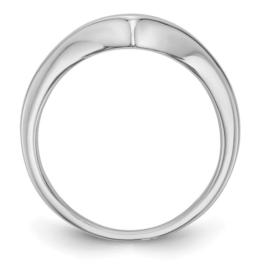 Exclusive 14K White Gold Wedding Band with 1/2 Carat Diamonds - Stylish Design