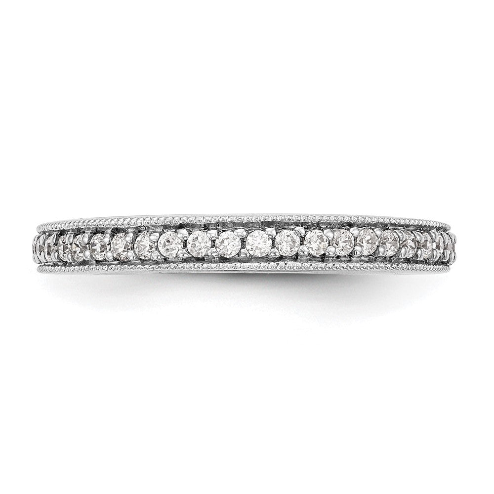Buy Exclusive 14K White Gold Eternity Wedding Band - 1/6 Carat Diamond Value
