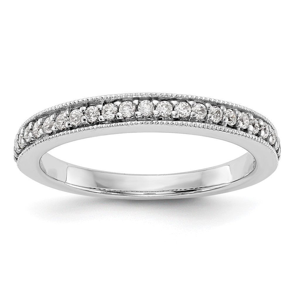 Buy Exclusive 14K White Gold Wedding Band Set with 1/4 Carat Diamond - Stylish Value