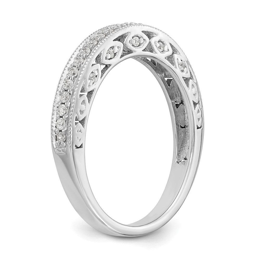 Buy 14K White Gold 1/4 Carat Diamond Wedding Band Set - Affordable Luxury Jewelry