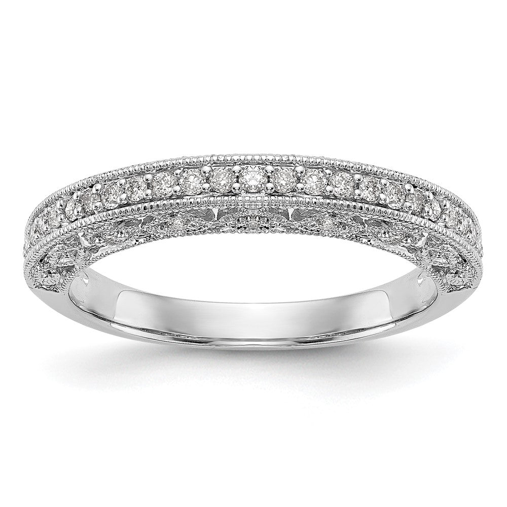 Buy 14K White Gold 1/4 Carat Diamond Wedding Band Set - Affordable Luxury Jewelry
