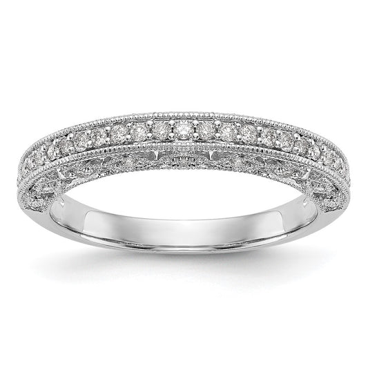 Buy 14K White Gold 1/4 Carat Diamond Wedding Band Set - Affordable Luxury Jewelry