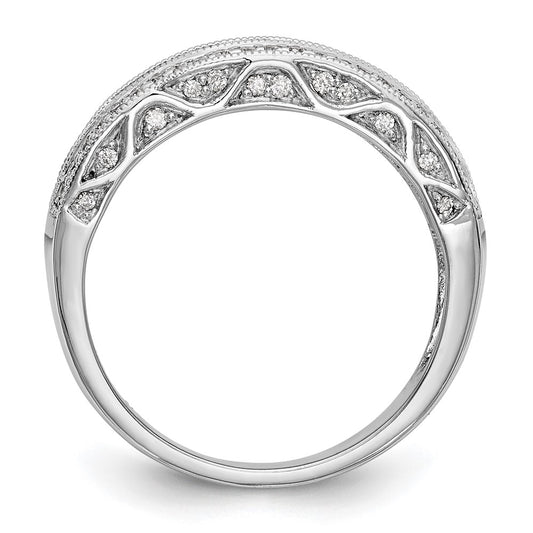 Exclusive 14K White Gold Eternity Band - 3/4 Carat Diamonds, Stylish Design