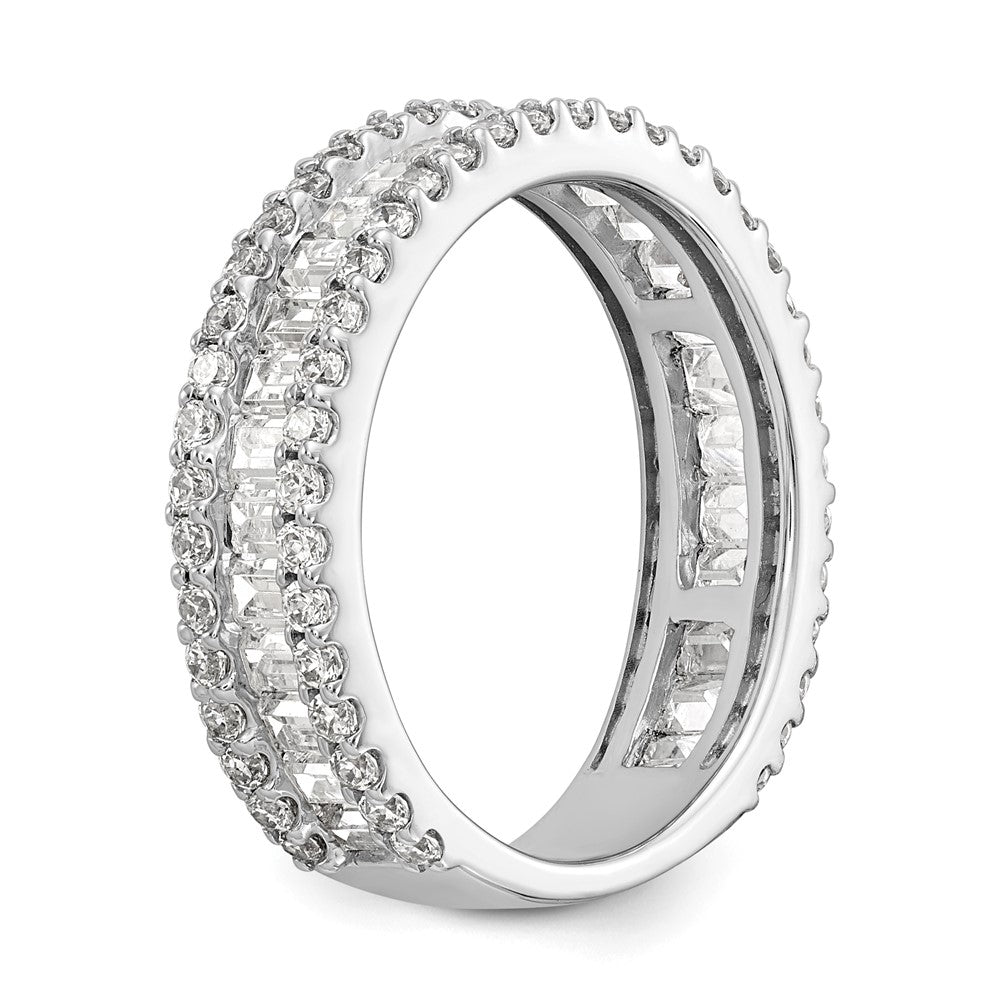 Exclusive 14K White Gold 1.5 Carat Diamond Eternity Band - Stylish Value