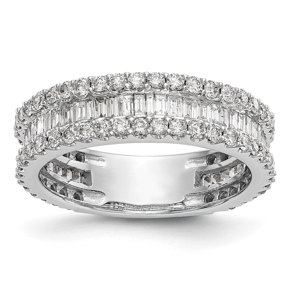 Exclusive 14K White Gold 1.5 Carat Diamond Eternity Band - Stylish Value