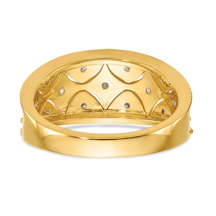 Buy 14K Vintage Diamond Eternity Band | 1/4 Carat Luxury Ring | Affordable Price-5