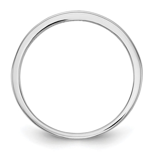 Buy Exclusive 14K White Gold Band with 1/4 Carat Blue Diamonds - Stylish Value!