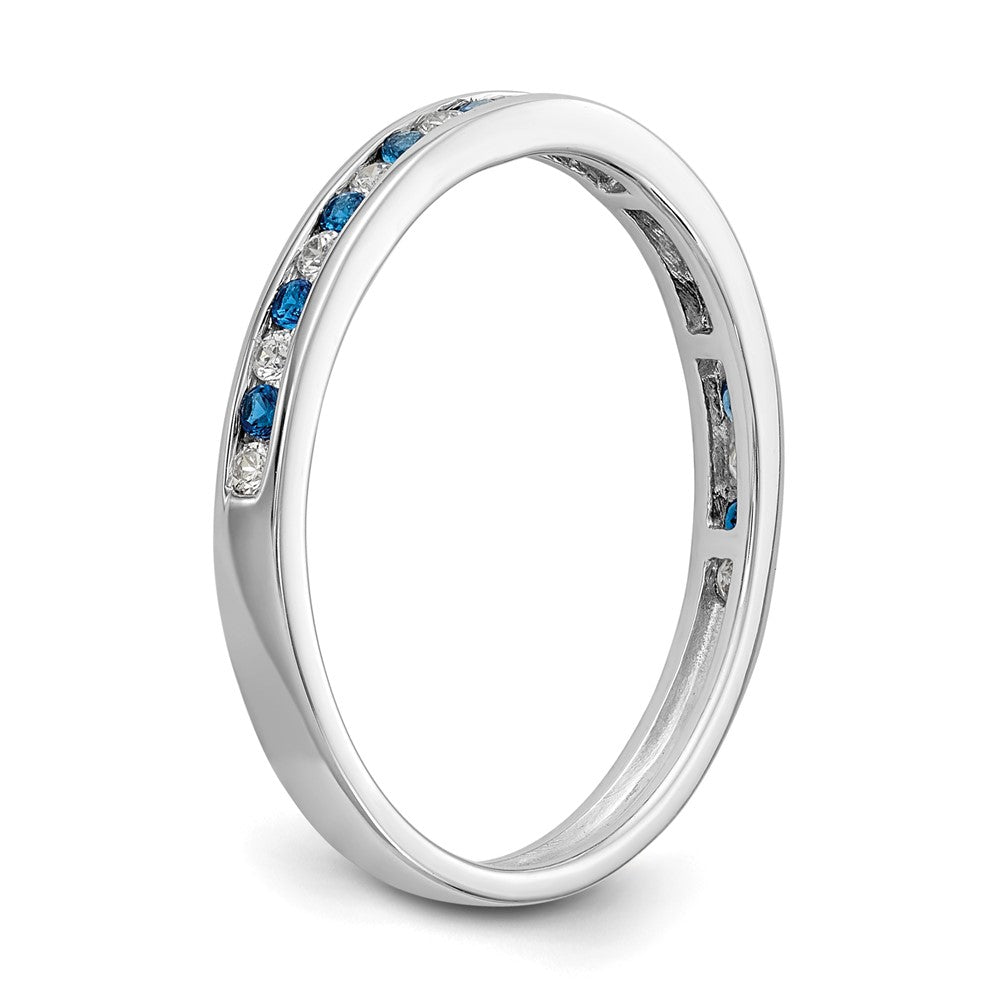 High-Quality 14K White Gold 1/4 Carat Diamond Channel Set Band - Stylish Value!
