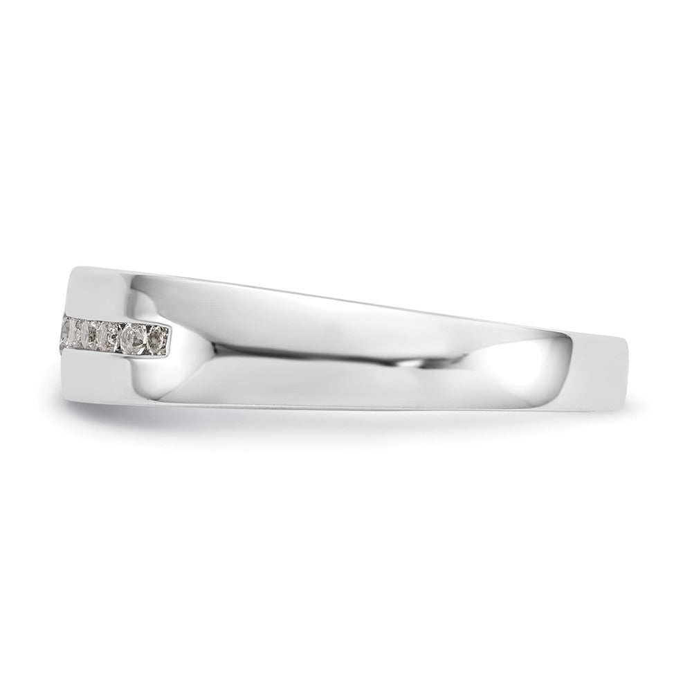 Buy Stylish Men's 1/4 Carat Diamond Channel Band in 14K White Gold