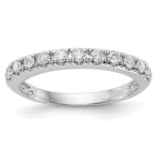Buy Stylish 14K White Gold Wedding Band Set with 1/3 Carat Diamonds