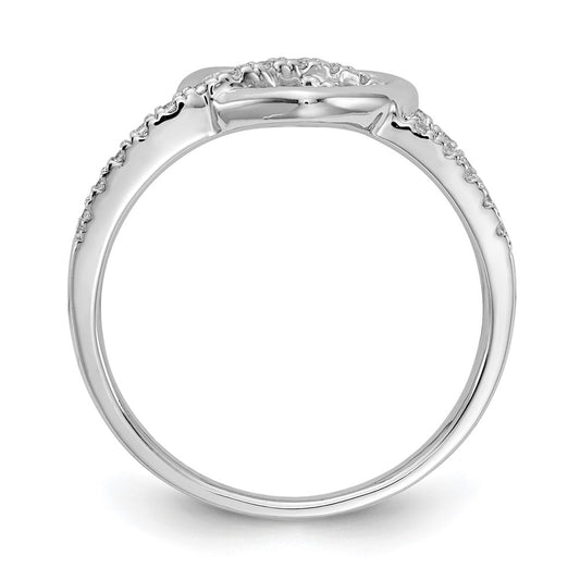 Order Affordable 14K White Gold Heart-Shaped Diamond Ring - Elegant Design