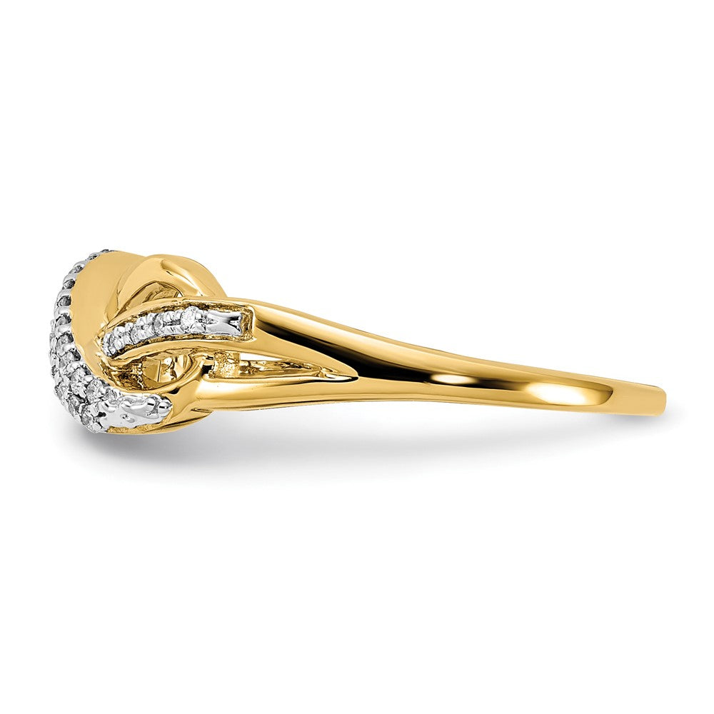 Shop 14K Gold Infinity Symbol Ring with Diamonds - Stylish & Affordable Luxury