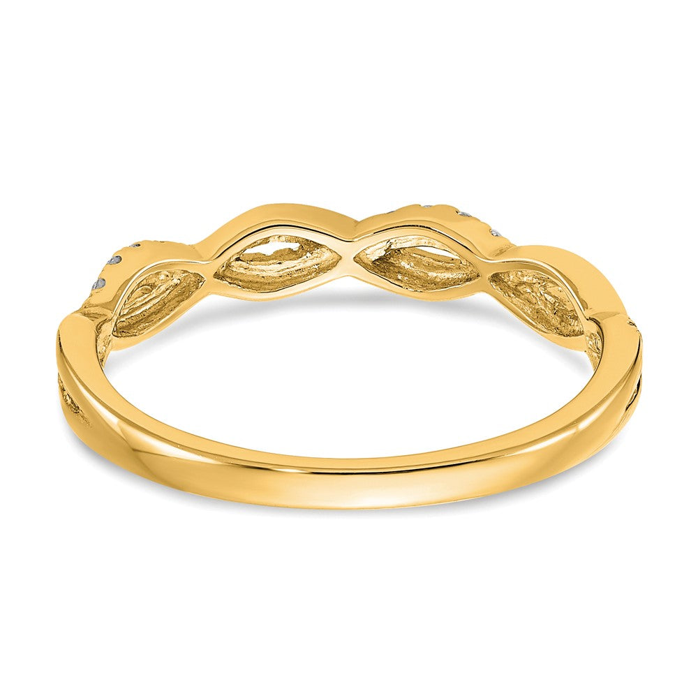 Buy Exclusive 14K Gold Diamond Criss-Cross Engagement Ring - Affordable Luxury