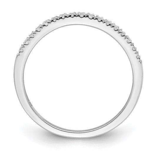Buy Exclusive 14K White Gold Wedding Band Set with 1/6 Carat Diamonds