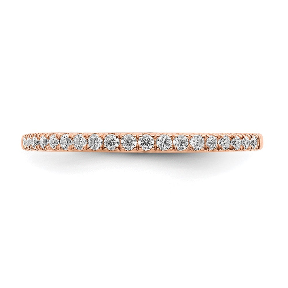 Buy Exclusive 14K Rose Gold Wedding Band Set | 1/6 Carat Diamond, Stylish Value