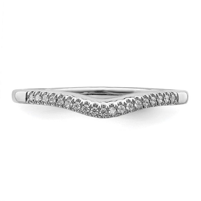 Buy Exclusive 14K Rose Gold Diamond Wedding Band - 1/15 Carat, Stylish Value-4