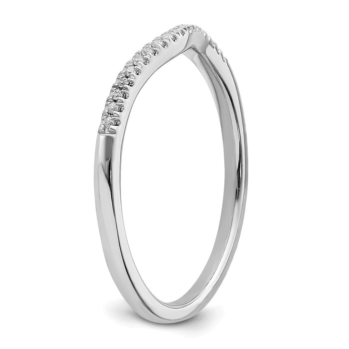 Buy Exclusive 14K Rose Gold Diamond Wedding Band - 1/15 Carat, Stylish Value-6