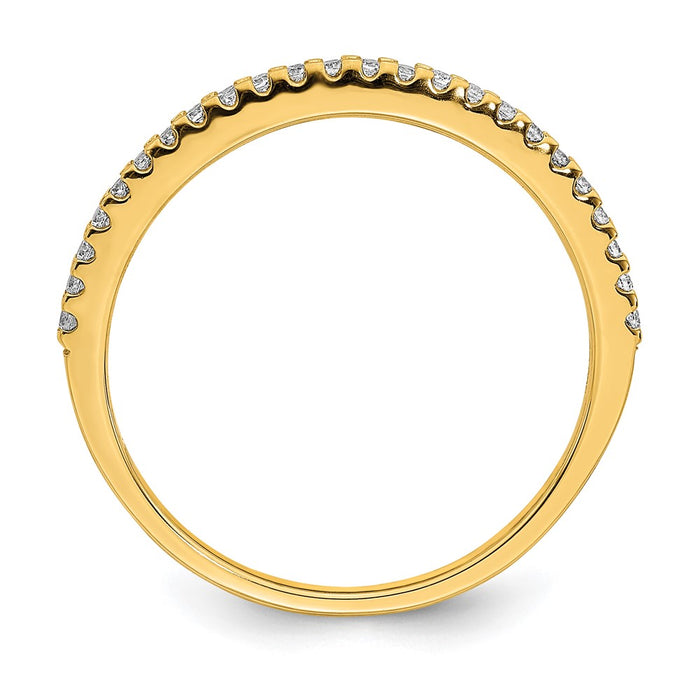 Buy Luxury 14K Gold Wedding Band Set with 1/8 Carat Diamonds - Affordable Style!-2