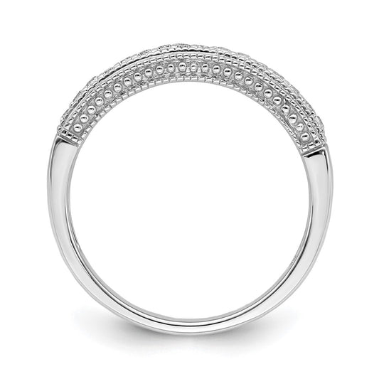 Buy Exclusive 14K White Gold Wedding Band Set with 1/5 Carat Diamonds, Stylish!