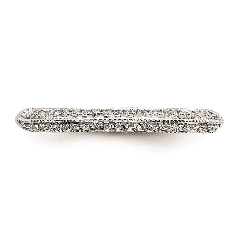 Buy 14K White Gold Wedding Band Set - 1/5 Carat Diamond, Stylish Value!