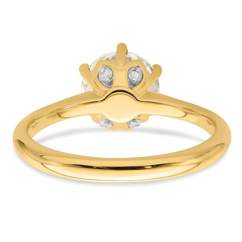 Buy High-Quality 14K Gold Engagement Ring Semi-Mount for 1.25 Carat Stone