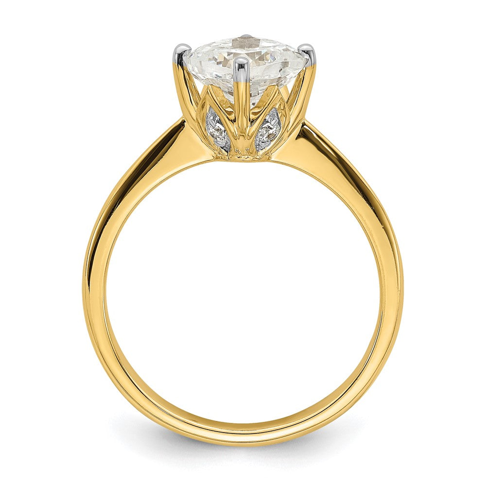 Buy 14K Gold Semi-Mount Engagement Ring - 1.5 Carat Cushion-Cut, Stylish Design