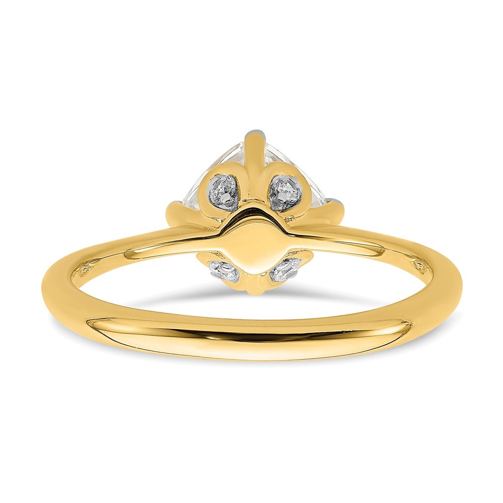 Buy 14K Gold Semi-Mount Engagement Ring - 1.5 Carat Cushion-Cut, Stylish Design