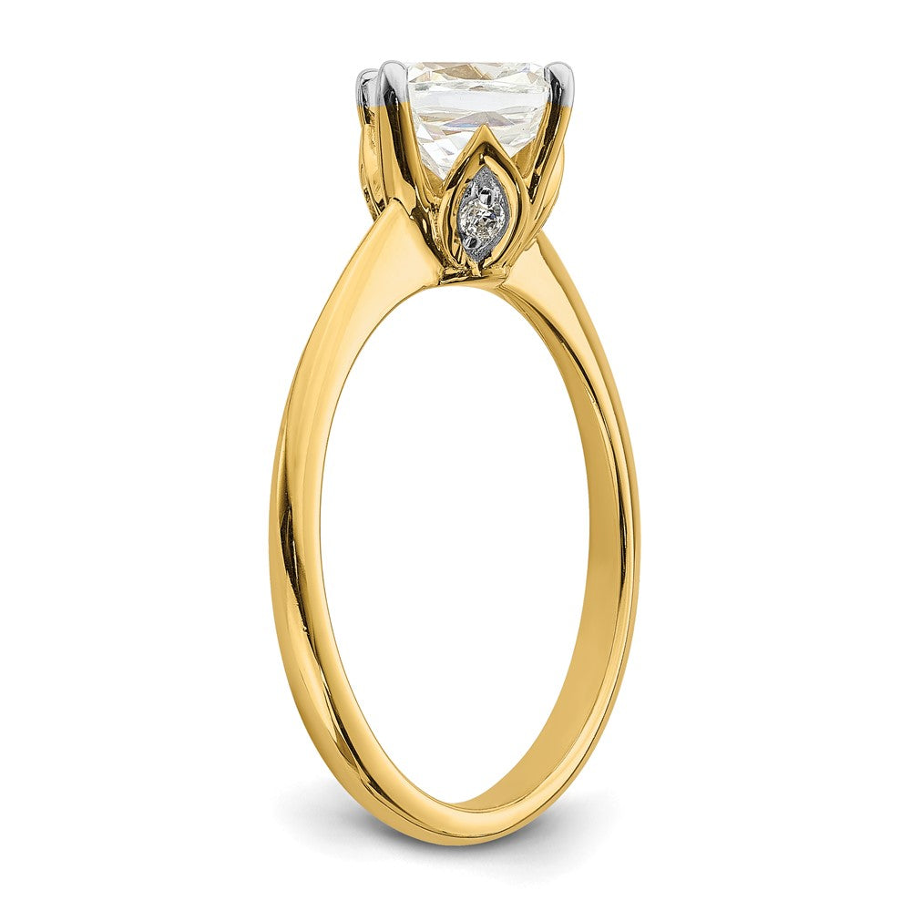 Buy 14K Gold Semi-Mount Engagement Ring - 1.5 Carat Cushion-Cut, Stylish Design
