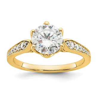 Buy Exclusive 14K Gold Semi-Mount Engagement Ring for 1.5 Carat Center