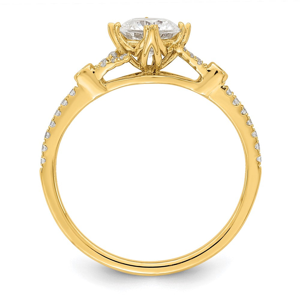 Buy Exclusive 14K Gold Semi-Mount Engagement Ring for 3/4 Carat Center