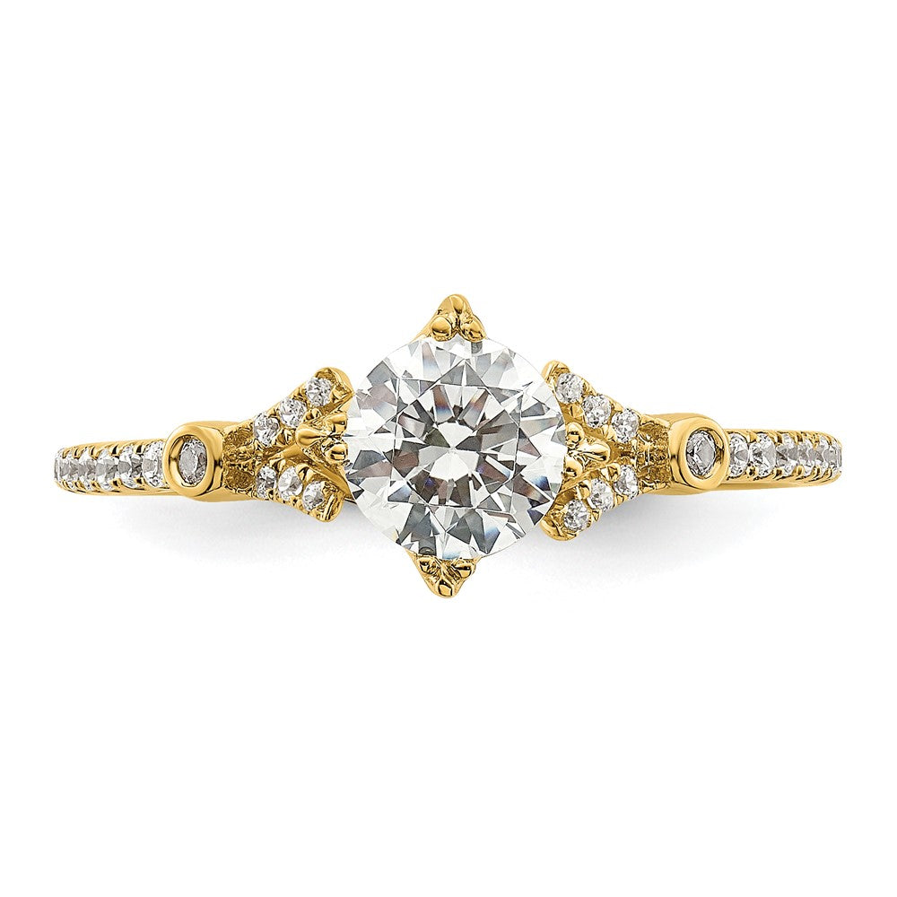 Buy Exclusive 14K Gold Semi-Mount Engagement Ring for 3/4 Carat Center