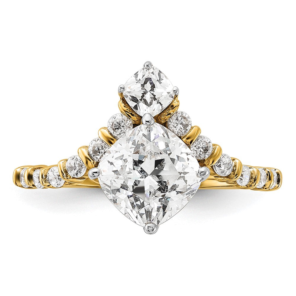 Buy Designer 14K Asymmetric Engagement Ring with 5/8 Carat Diamonds - Luxury Style!