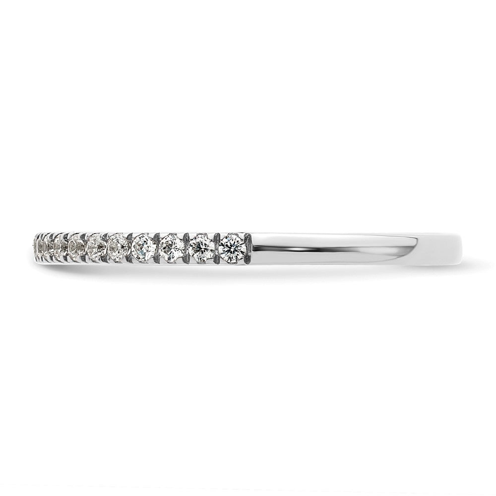 Buy Exclusive 14K White Gold Wedding Band Set with 1/5 Carat Diamonds - Value!