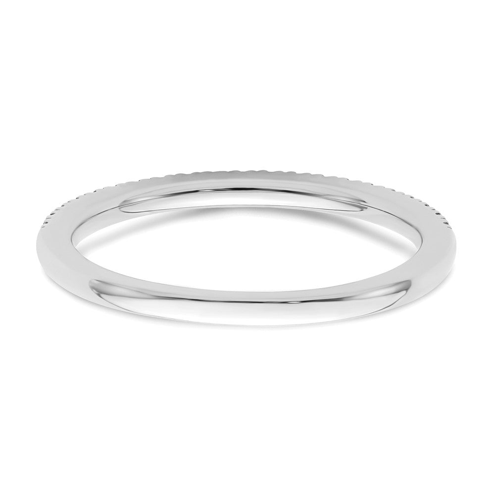Buy Exclusive 14K White Gold Wedding Band Set with 1/5 Carat Diamonds - Value!