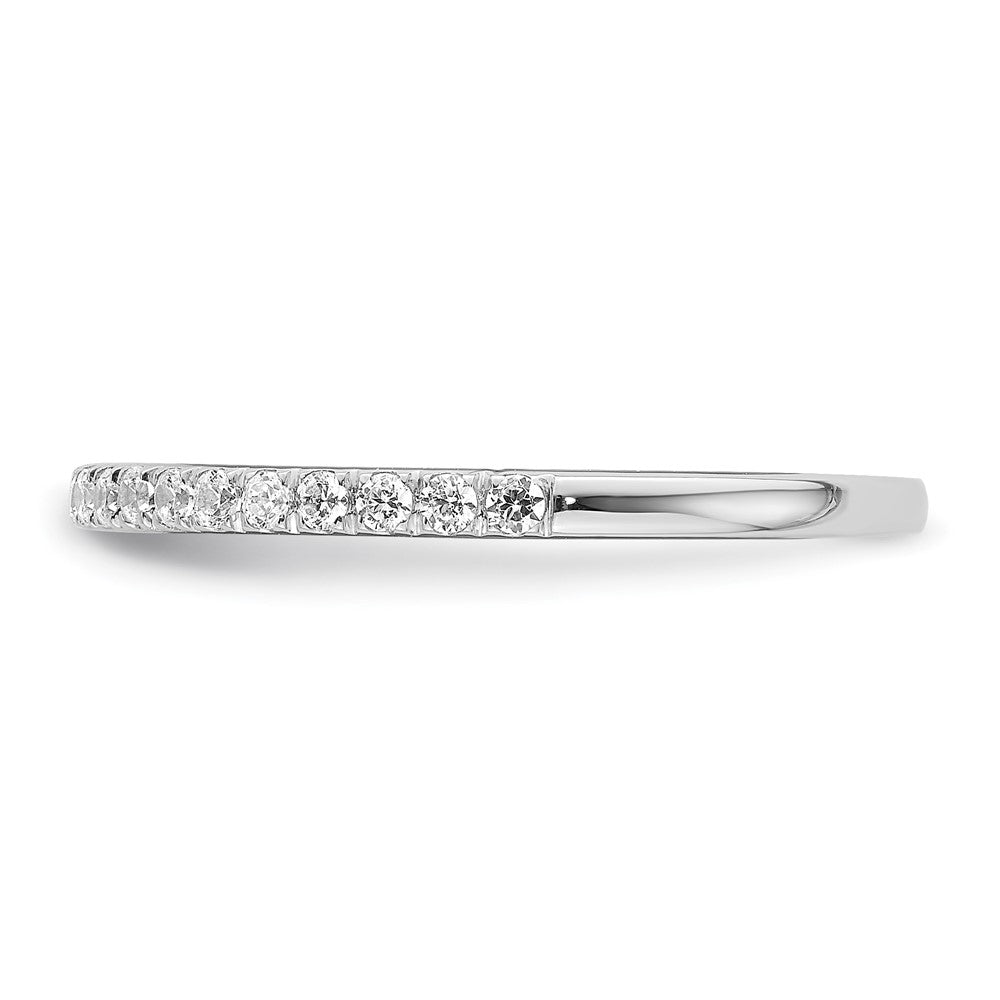 Buy Stylish 14K White Gold 1/4 Carat Diamond Eternity Wedding Band - Luxury Value